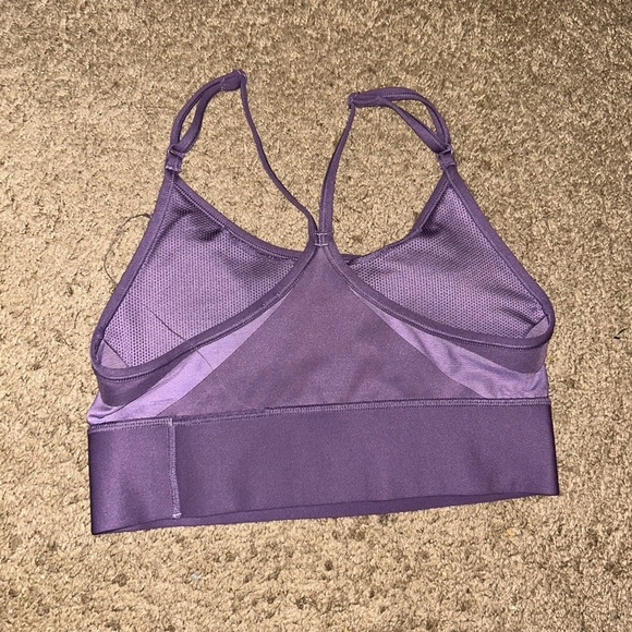 Nike Purple Sports Bra with Cross-Back Design size small - Picture 3 of 5